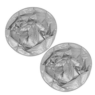 Imagem de Cryfokt Capa de Corte de Cabelo Respirável à Prova D'água Capa de Cabeleireiro para Barbearia, Feita de Material de Nylon de Qualidade para Corte e Tingimento de Cabelo, 2 Peças para Uso Doméstico e Salões de Cabeleireiro