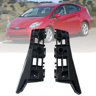 Imagem de CZJF 5211547020 5211647020 Suporte de para-choque dianteiro esquerdo e direito serve para Prius 2010 2011 2012 2013 2014 2015 52115-47020 52116-47020 2 PCS