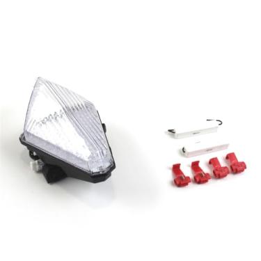 Imagem de Lanterna traseira de LED Arashi para Yamaha YZF R1 YZF-R1 2007-2008, peças de acessórios de reposição de motocicleta, luz traseira de freio, lente transparente integrada