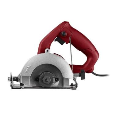 Imagem de Serrra Mármore Prática 1200W 127V Vermelha Ferramenta Construção Poten