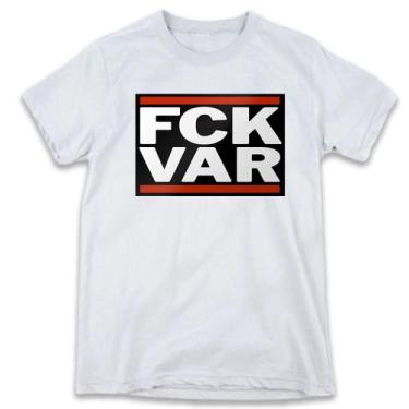Imagem de 1 Camiseta Fck Var Anti Var Futebol Juiz Arbitro Personalizada - W3Art