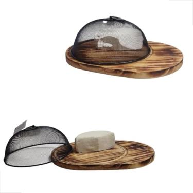 Imagem de Queijeira Porta Queijo Safari Com Tela De Proteção oval