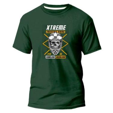 Imagem de Camiseta Algodão Premium Estampa Digital Xtreme Racing - Pavesi, Verde
