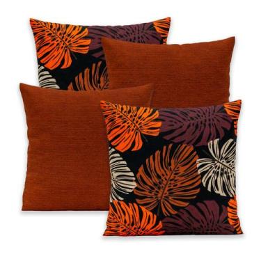 Imagem de Kit 4 Capas de Almofada Gorgurinho com Zíper 40cm x 40cm - Bem Me Quer