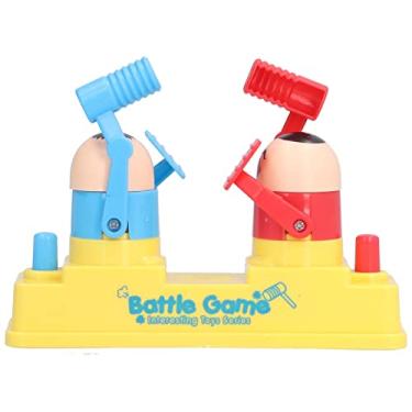 Imagem de Cryfokt Brinquedo de Jogo de robô de Batalha para CriançAs Brilhantes, Conjunto de Brinquedos de Batalha de Martelo Fofo, Jogo de Mesa de Plástico Não Tóxico para Interação Pai-filho, de Mesa Interativo para Todas As Idades