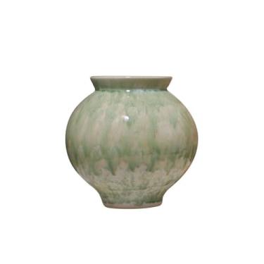 Imagem de Vaso de cerâmica para sala de estar ornamentos de varanda arranjo de flores flores secas casa dispositivo de flores vasos de flores (A)