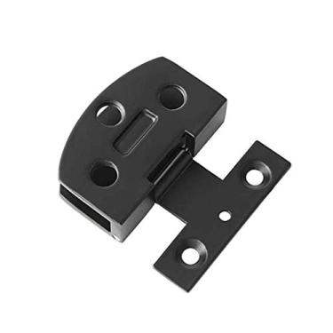 Imagem de Dobradiça de vidro, 2 peças, dobradiça para porta de armário de vinho, sem moldura, clipe de vidro temperado, clipe de porta de armário para animais de estimação, dobradiças soltas