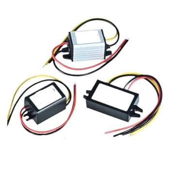 Imagem de 1 conversor de 12 V para 5 V CC tensão de alimentação de carro DC 8-35V 12V24VStep Down para DC 5V 3A 15W conversor de bucha regulador de tensão