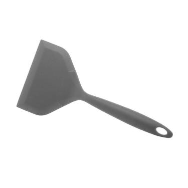 Imagem de Espátula Lyor De Silicone Larga Cinza 26Cm X 12Cm