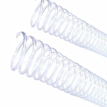 Imagem de Espiral para Encadernação Cristal 50 mm para 450 folhas 12un - Cassmar