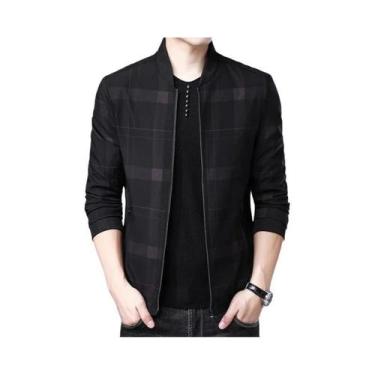 Imagem de Jaqueta Masculina Casual De Negócios Em Cor Sólida, Ajuste Solto, Casa