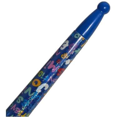 Imagem de Caneta Brinquedo Com Dinossauro Giratório Diverti Pen - Toyng, Dino az