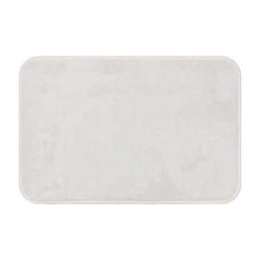 Imagem de Tapete De Microfibra Comfort Marfim 58x38cm - Uzoo Tapete Microfibra Comfort 58x38cm Marfim