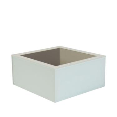 Imagem de Vaso Zara Médio - Em Mdf Revestido Com Vidro.