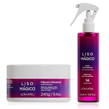 Imagem de Lowell Liso Magico Finalizadores Mascara 240g + Fluido 200ml