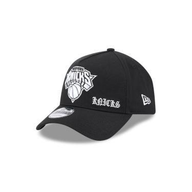 Imagem de BONE NEW ERA 9FORTY A-FRAME SNAPBACK NEW YORK KNICKS NBA PRETO-Masculino