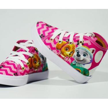 Imagem de Tênis infantil patrulha canina - Via Onze, Rosa, 24/25