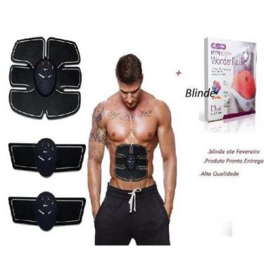 Imagem de Esmart Estimulador Muscular Abdominal Exercitador Fitness 3