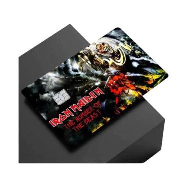 Imagem de Película Adesiva 3D De Metal Anime Para Cartão De Crédito/Débito - I-I