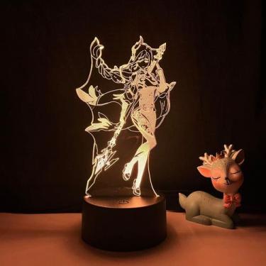 Imagem de Luz noturna LED 3D Plants vs Zombies Shenhes Color Changing - Yiweisai