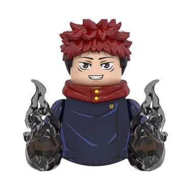 Imagem de Blocos De Montar Jujutsu Kaisen: Mini Figuras De Ação Itadori Yuji, Go