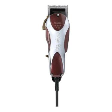 Imagem de Maquina De Cortar Cabelo Wahl Magic Clip 220v Profissional Vermelho, 2