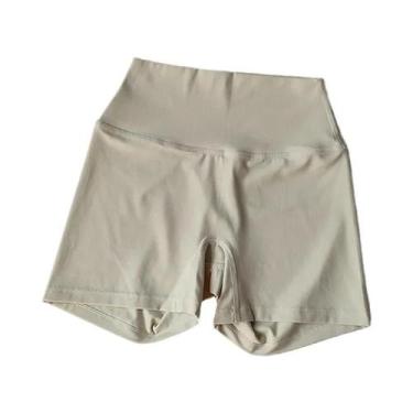 Imagem de Conjunto De Yoga Feminino Com Top Halter E Shorts Sem Costura De Cintu