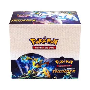 Imagem de Caixa De Exibição De Cartas Pokémon TCG Sun & Moon Unified Minds Com 3
