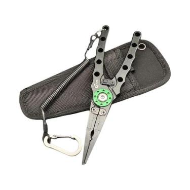 Imagem de Alicate De Pesca ANFS Com Escala E Fecho De Segurança De 40 Libras - F