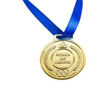 Imagem de Conjunto de 40 Medalhas Campeonato Honra ao Mérito Fita Azul - Click A