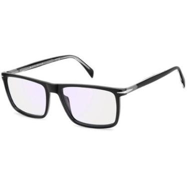 Imagem de Armação de Óculos David Beckham Db 1181 ANS - Preto 57-Masculino