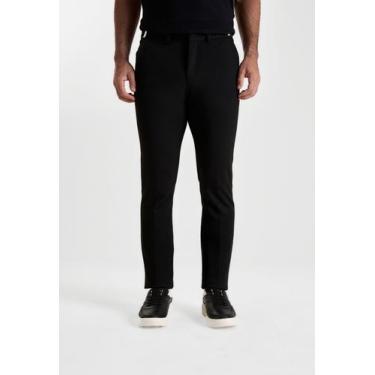 Imagem de Calça docthos slim alfaiataria malha com regulador, 003 preto, 44