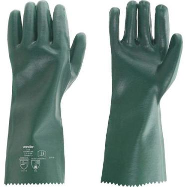 Imagem de Luva de PVC Lisa com Forro, 36 cm, PLV 0036 Vonder