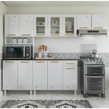 Imagem de Cozinha de Aço Compacta Telasul Diamante 4Pçs C/ Kit