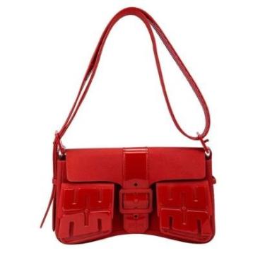 Imagem de Bolsa Melissa Cargo Bag Vermelha-Feminino