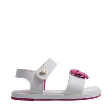 Imagem de Sandalia Pe Com Pe Infantil Com Laço e Fecho Ajustável-Unissex