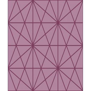Imagem de Papel de Parede Vinílico Cubic CU-87434- Rosa Geométrico - 0,53X10M Ed