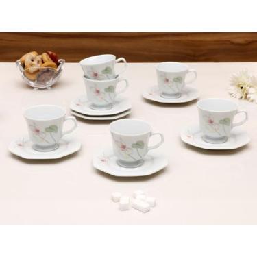 Imagem de Conjunto de Chá Porcelana 6 Peças - Schmidt Classic Encanto