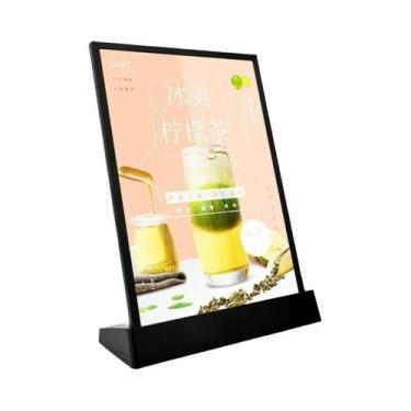 Imagem de Placa De Exibição De Menu A4 Em Acrílico Luminescente Para Lista De Pr