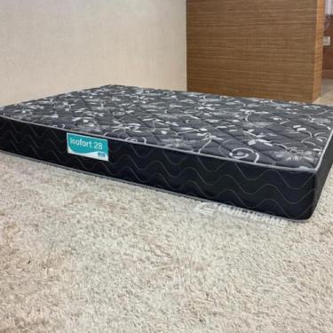 Imagem de Colchão Casal de espuma D28 Semi-Ortopédico Usavel nos 2 lados Ley Col