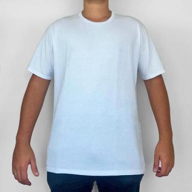 Imagem de Camiseta Manga Curta Essencial Confortável Casual Algodão Ogochi, Bran