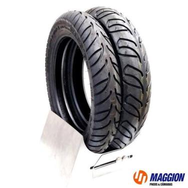 Imagem de Par Pneus 120 70 14 E 100 80 14 Maggion Sportissimo Nova Pcx