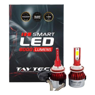 Imagem de Lampada de Led Tay Tech 8000 Lumens H8