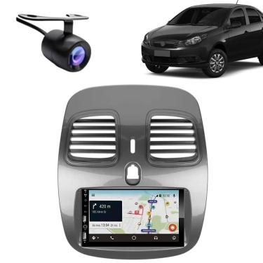 Imagem de Central Multimídia Automotiva 2DIN 7810H 710H com Bluetooth e Câmera de Ré para Grand Siena Grafite
