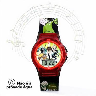 Imagem de Relógio Ben 10 Masculino Infantil – Design Radical e Moderno - Tudo em Caixa