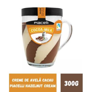 Imagem de Creme de Avelã Cacau Piacelli Hazelnut Cream 300g