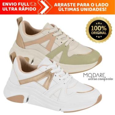 Imagem de Tenis Modare Ultraconforto Casual Feminino Ortopédico Original, 36, Ve
