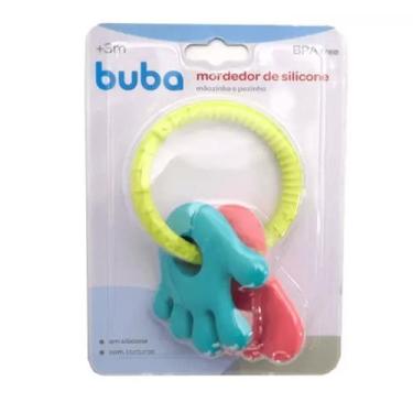 Imagem de Mordedor Infantil Mãozinha E Pezinho Rosa Buba 11937 - Geral