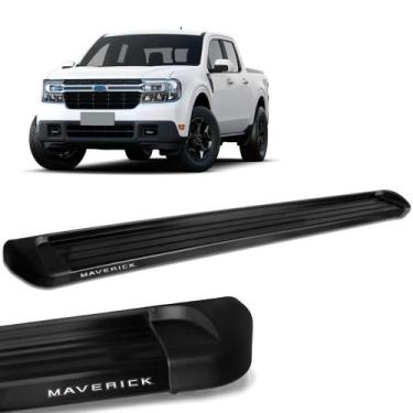 Imagem de Estribo Lateral Maverick 2022 a 2025 Alumínio Preto - Track