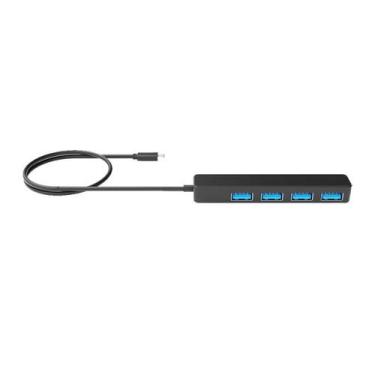 Imagem de Adaptador Extensor Letron Hub Usb-Usb 4 Portas Usb Fêmea E Macho